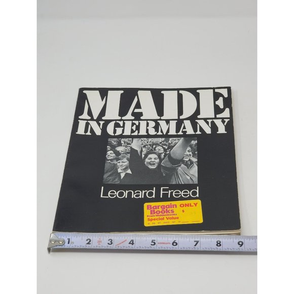 Made In Germany by Leonard Freed Photography 1970 First Printing Paper Back - Picture 11 of 12